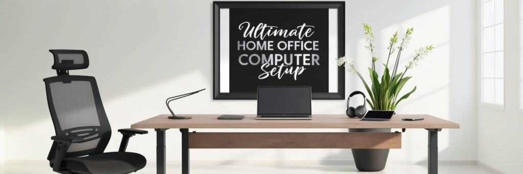 Home Office Computer Setup